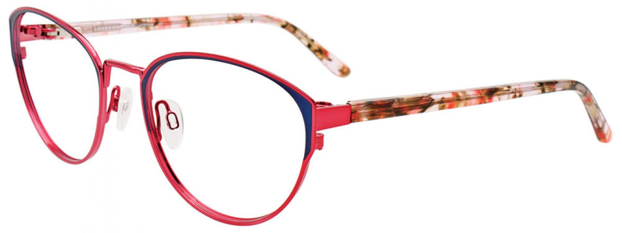 30 - Satin Blue & Shiny Red / Red Tortoise