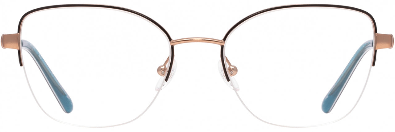1 - Black / Rose Gold / Teal