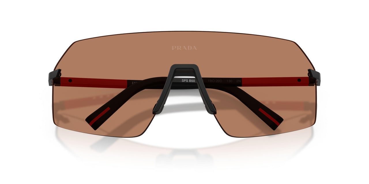 1BO20D - Black - Solid Brown