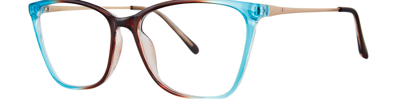 BLCBRWNMTTGLD - Blue ice/Brown/Matte Gold