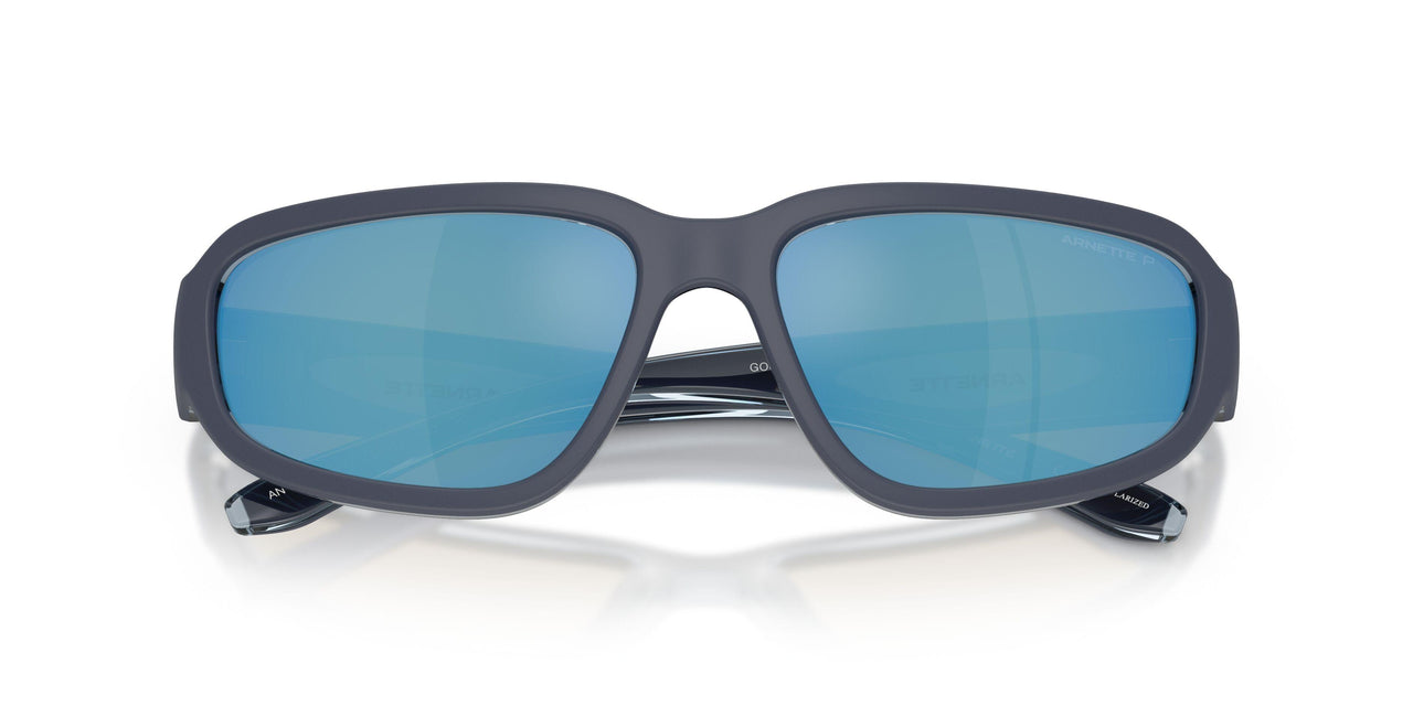 300722 - Blue - Dark Grey Mirror Water Polarized