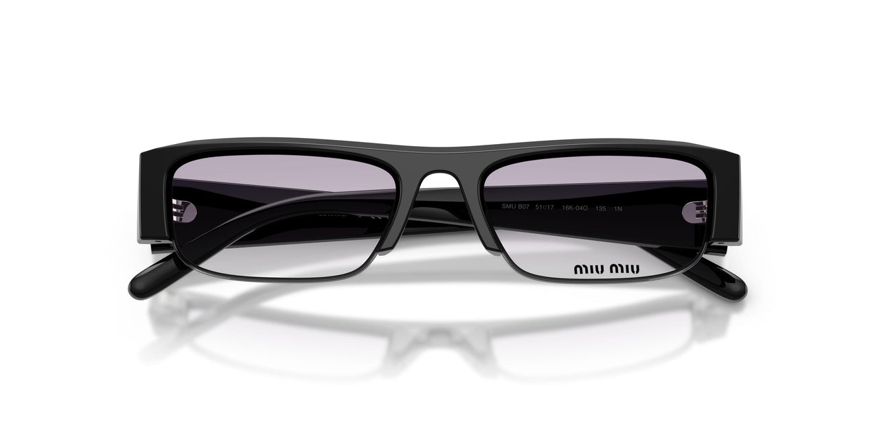 16K04O - Black - Clear Gradient Dark Grey