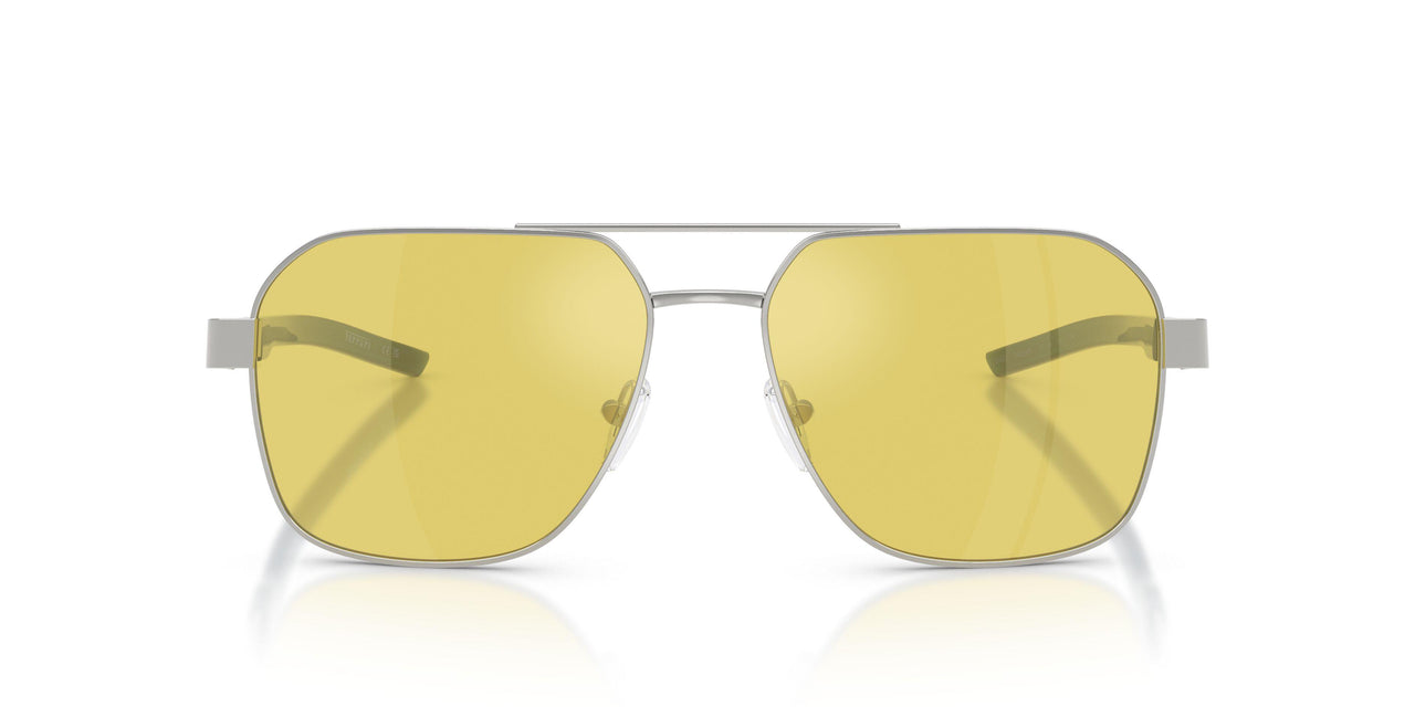 103/V9 - Silver - Yellow Mirror