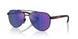 DG005U - Black - Dark Blue Mirror Violet