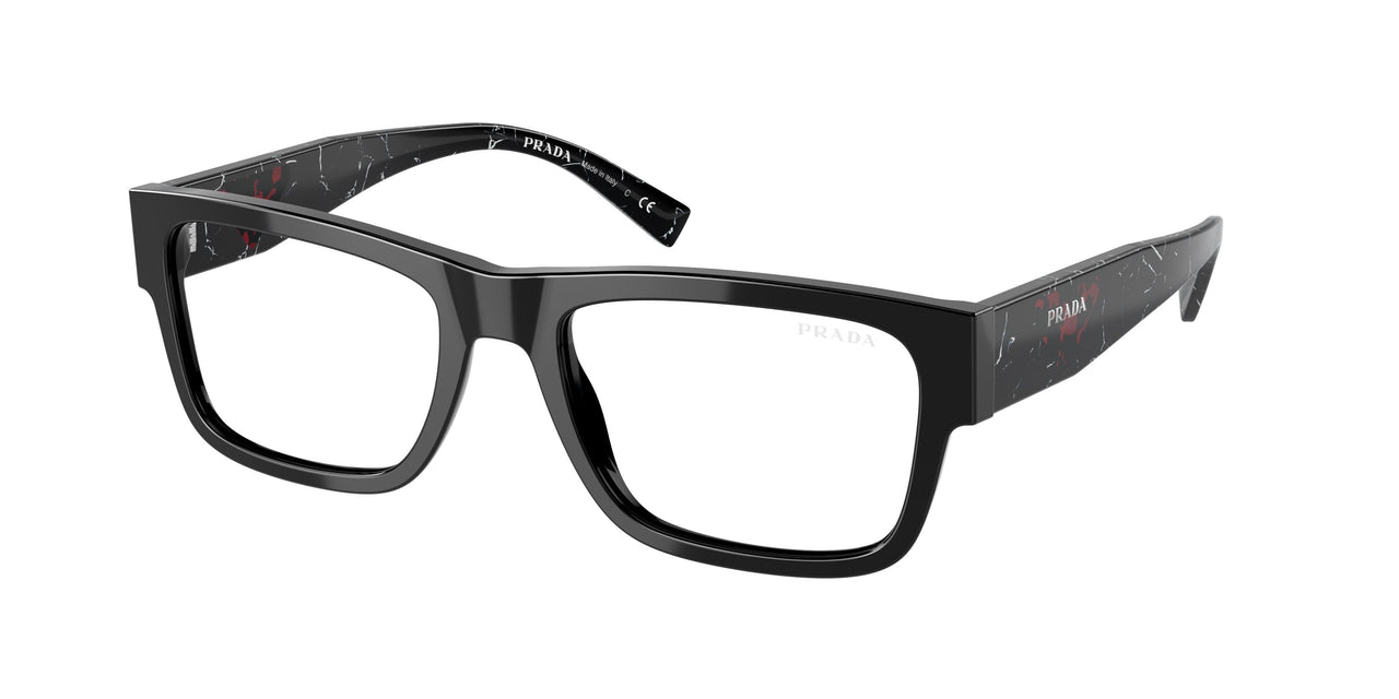 1AB08N - Black - Clear Blue Light Filter