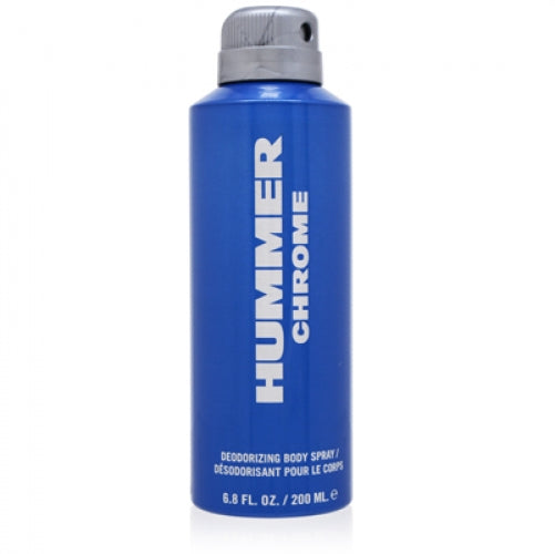 Hummer Chrome Men Deodorizing Body Spray