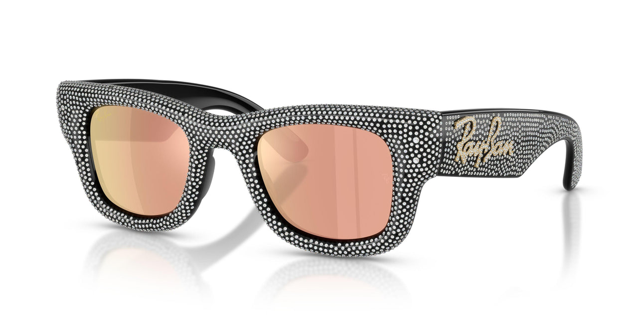 68657J - Black - Dark Brown/rose Gold