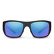 209282003565X - Matte Black - Polarized Blue Mirror