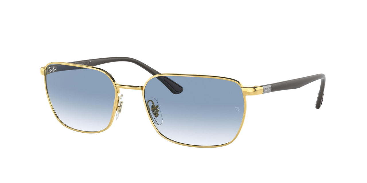 001/3F - Gold - Clear Gradient Blue