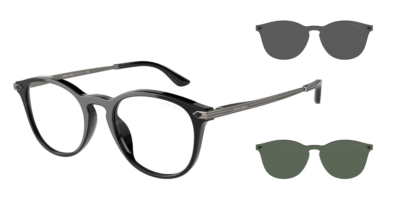 50011W - Black - Clear