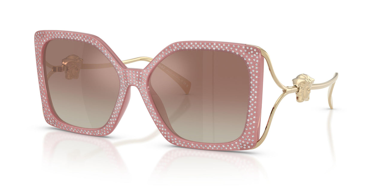 5535B8 - Pink - Gradient Brown Mirror Silver