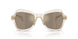 30035A - White - Light Brown Mirror Gold