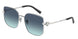 60019S - Silver - Azure Gradient Blue