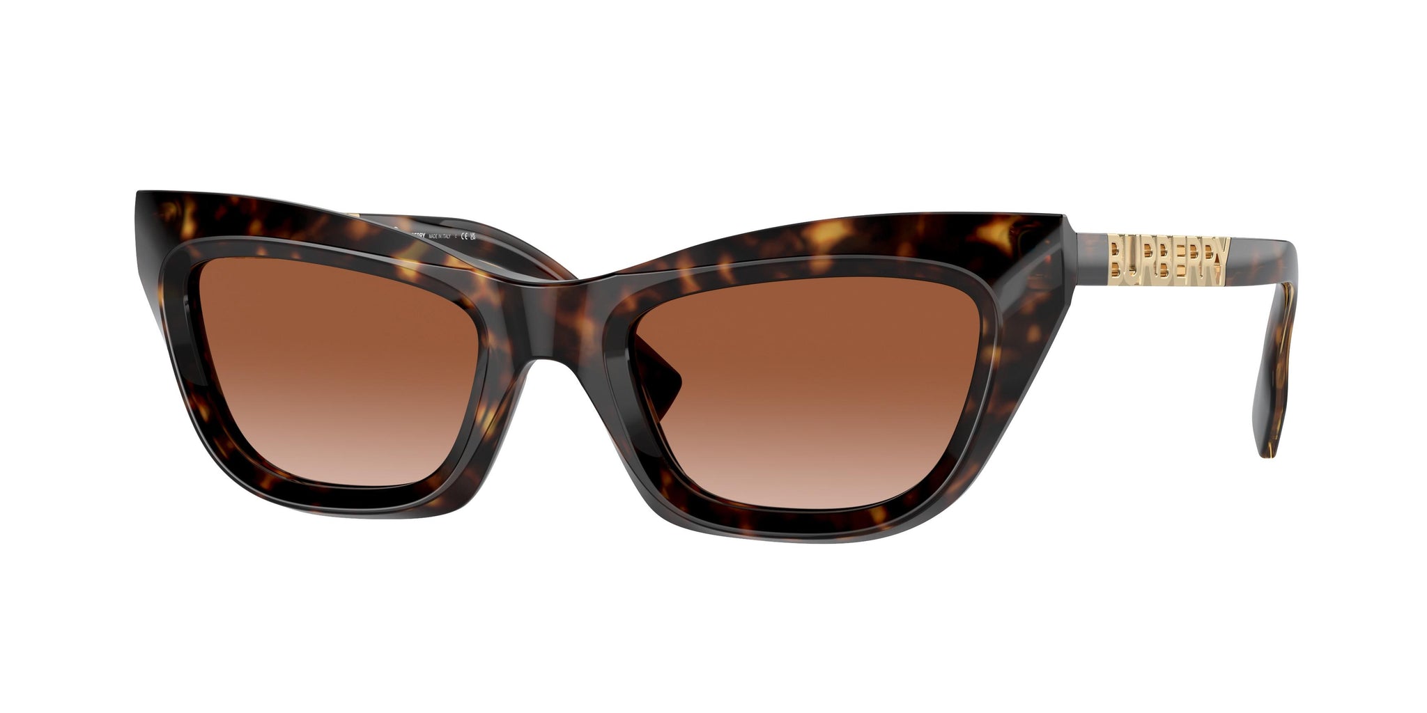 NEW Burberry logo Cat Eye designer sunglasses B 4409 retail $330 Burberry 4409 Sunglasses main image 3