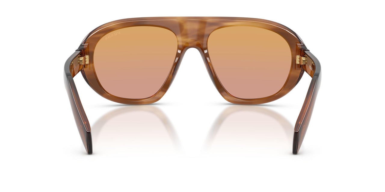 25O04N - STRIPED ROSEWOOD - ORANGE/DARK PINK