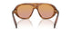 25O04N - STRIPED ROSEWOOD - ORANGE/DARK PINK