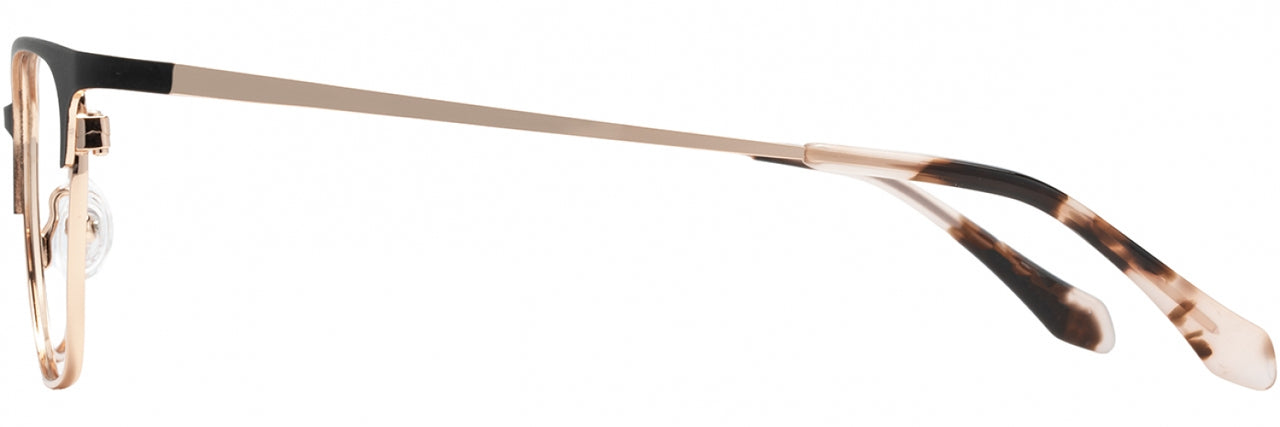 3 - Black / Rose Gold