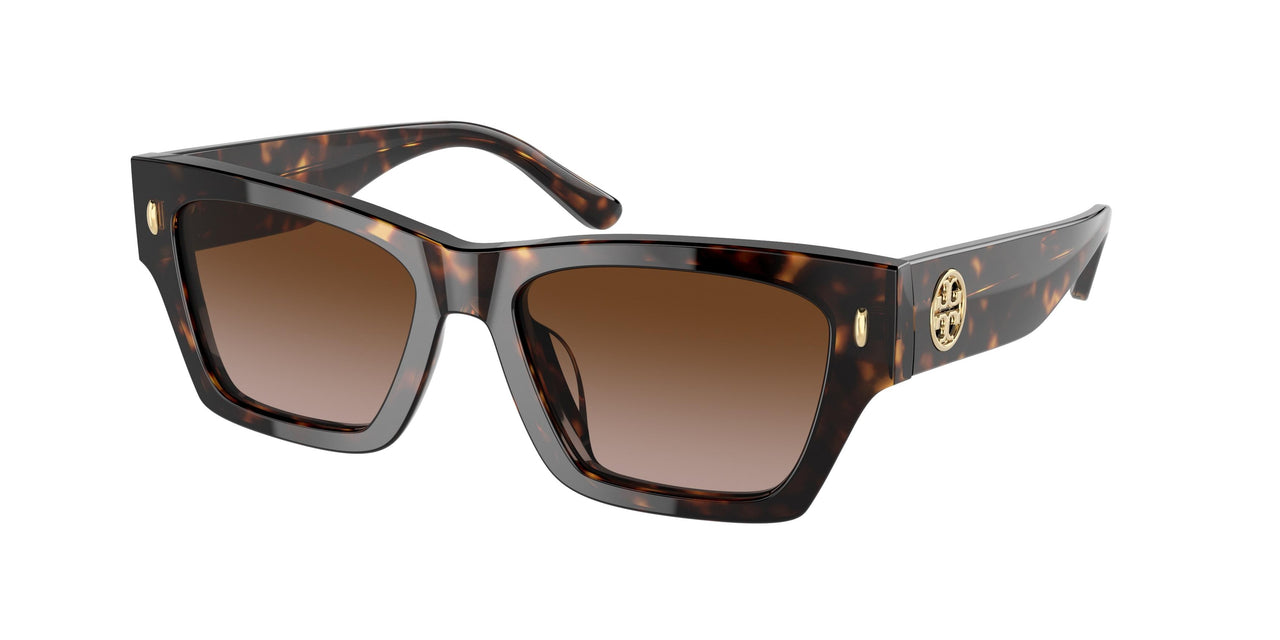 Tory burch 2025 havana sunglasses