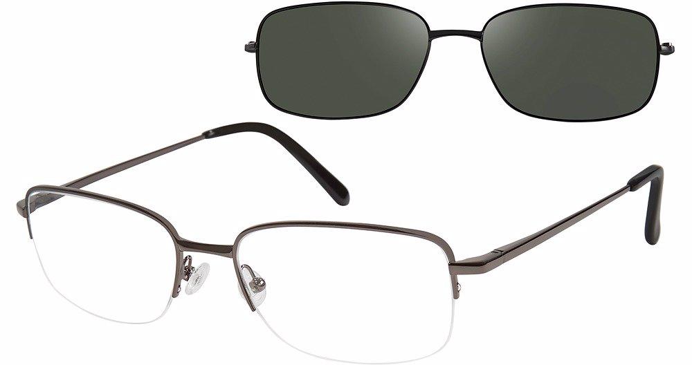 Revolution REV-MARSHALL-w/Clip Eyeglasses