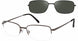 Revolution REV-MARSHALL-w/Clip Eyeglasses