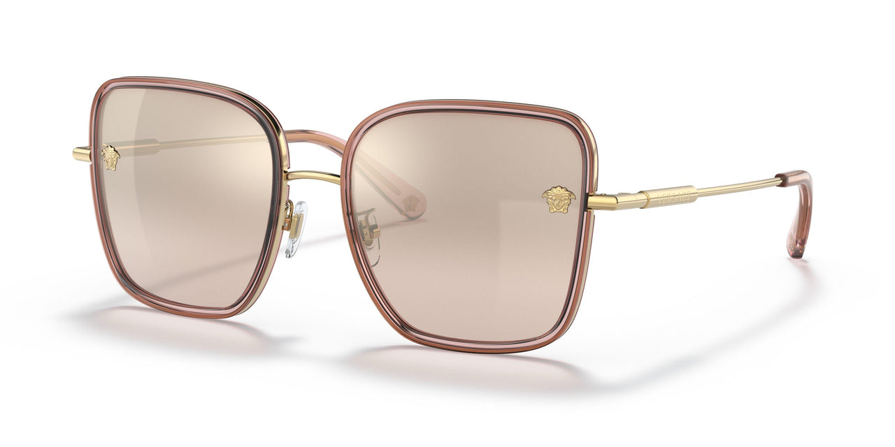 14837I - Pink - Light Brown Mirror Grad Gold