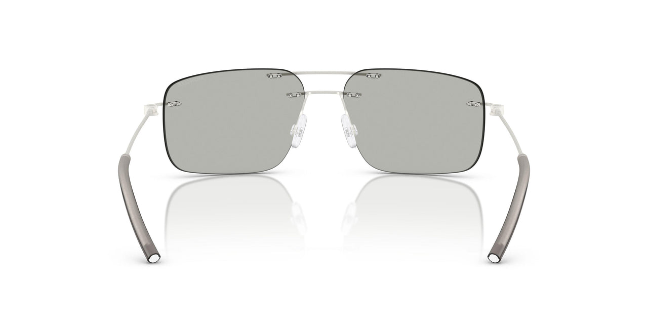 10048V - Silver - Blue Mirror Silver