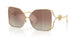 1002B8 - Gold - Gradient Brown Mirror Silver