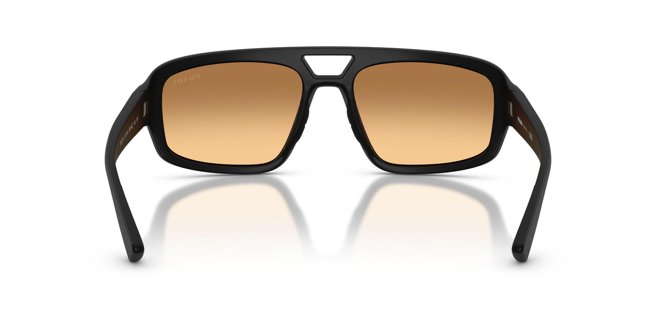 1BO40Z - Black - Orange Mirror Silver Gradient