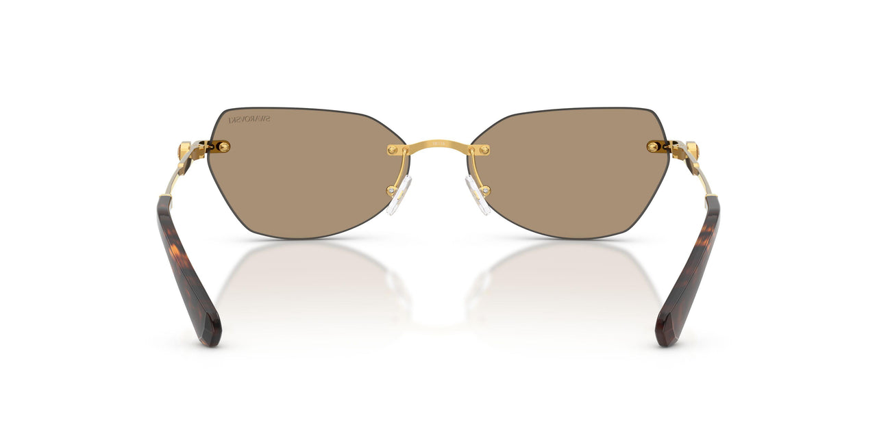 40077J - Gold - Dark Brown Mirror Rose Gold