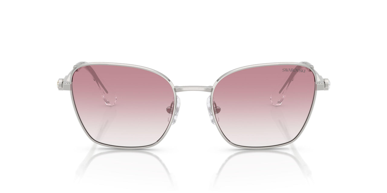 40018D - Silver - Clear Gradient Pink
