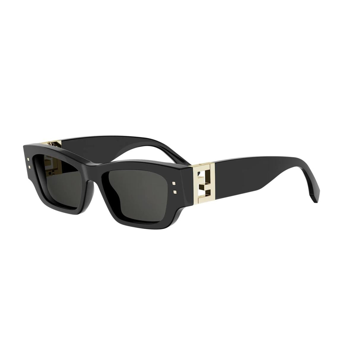 01A - Acetate Shiny Black - Grey