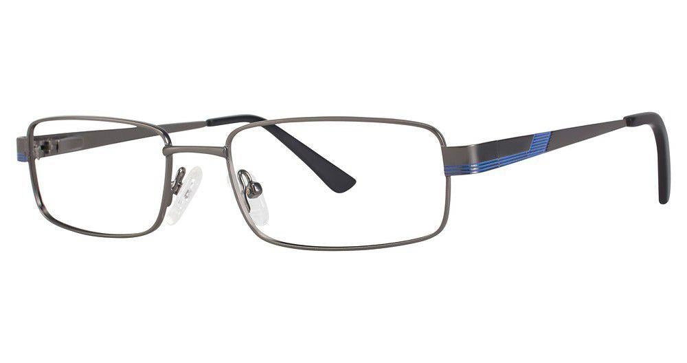MTTGNMTLBL - Matte Gunmetal/Blue