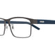 003 - Gunmetal/Blue - Transparent