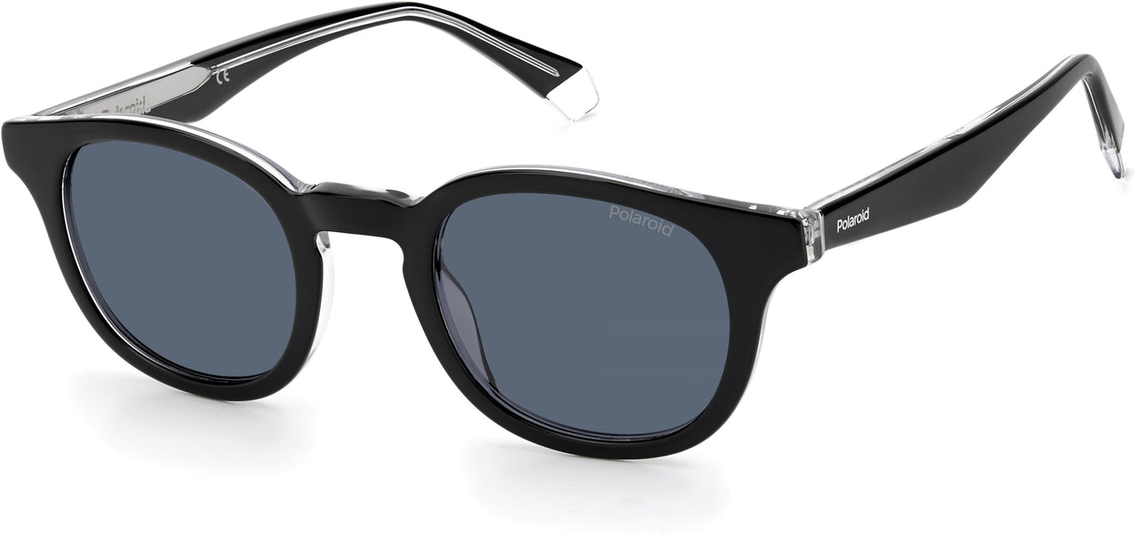 07C5-C3 - Black Crystal - Blue Polarized