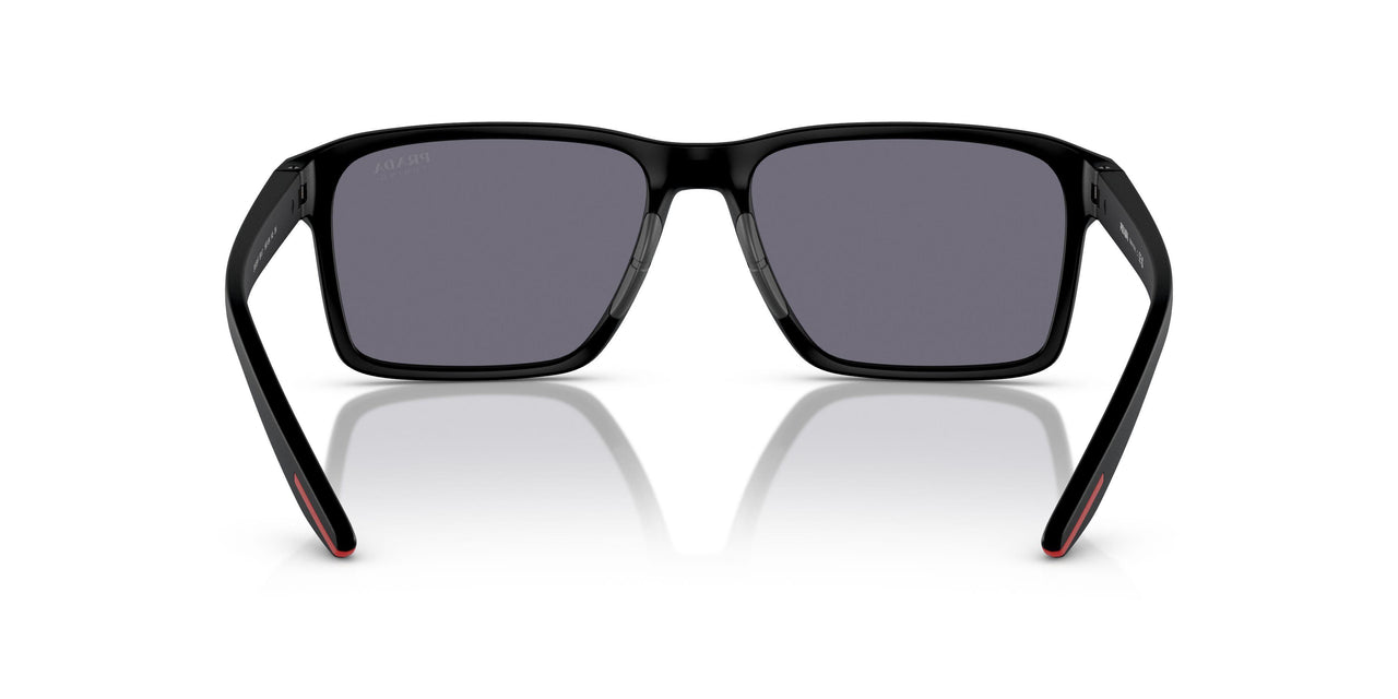 1BO10A - Black - Dark Grey Mirror Red Tuning