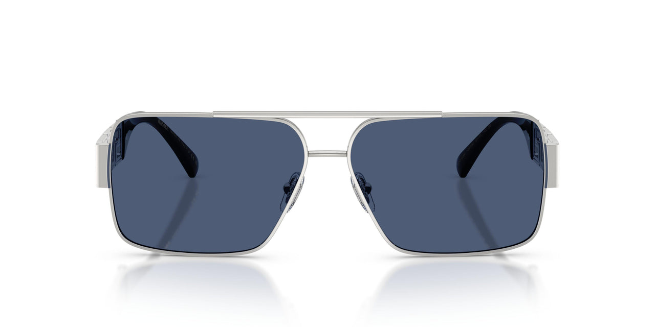 100180 - Silver - Dark Blue