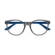 002 - Grey/Blue - Transparent