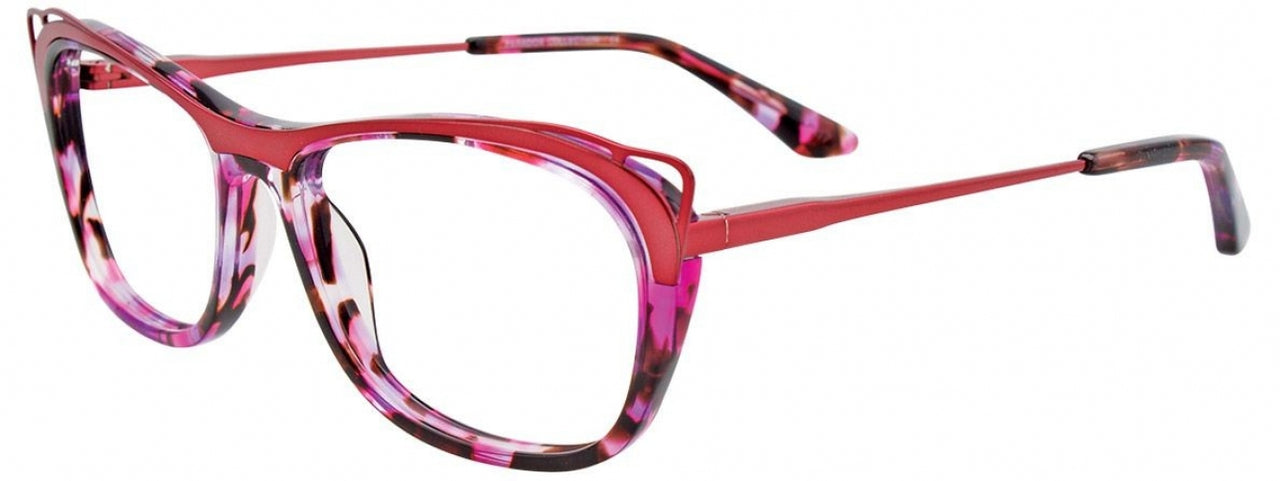 30 - Matt Red & Pink Marbled
