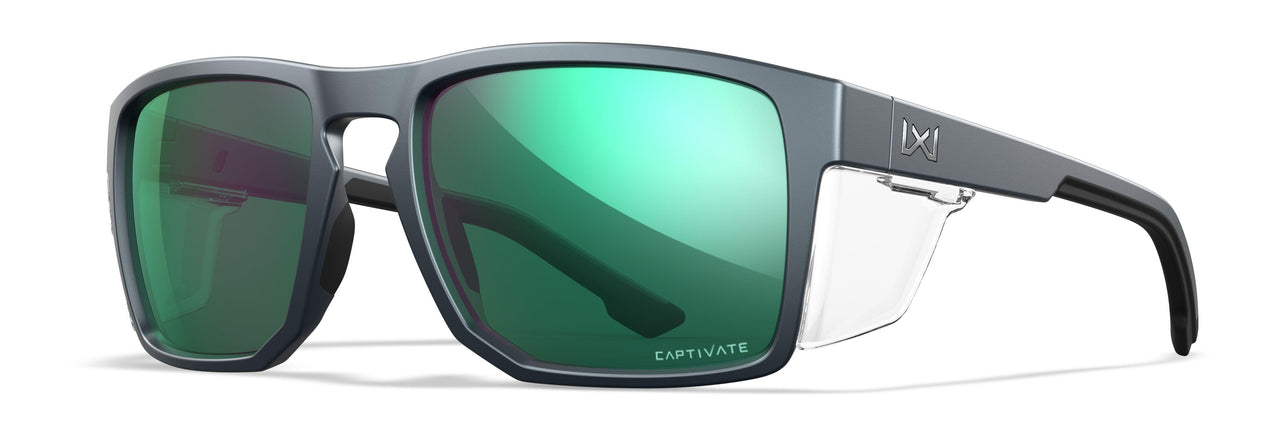 AC6FND07 Captivate Polarized Green Mirror/Matte Graphite