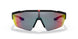 DG008F - Black - Dark Grey Mirror Blue/red