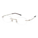Charmant Pressure Mount TI8600 Eyeglasses