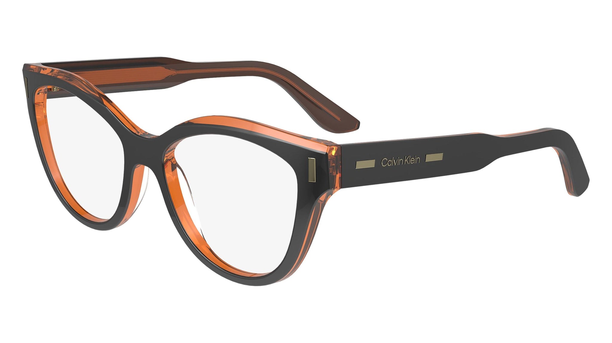 NEW CALVIN KLEIN women\'s ck23541 663 cat eye eyeglasses in rose havana Calvin Klein CK23541 663 Women main image 3