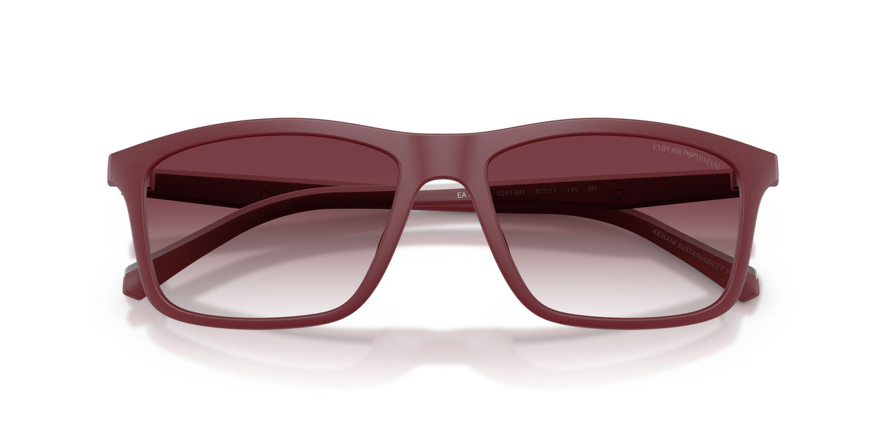 52618H - Red - Clear Gradient Dark Violet
