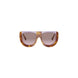 80F - Acetate Shiny Havana - Brown Gradient