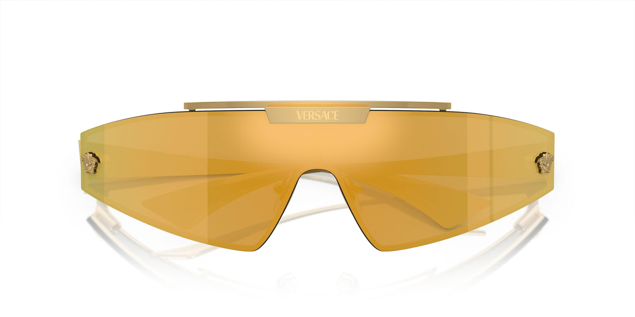 おしゃれ　ゴールド　ミラーオブジェ Versace 2265 Sunglasses