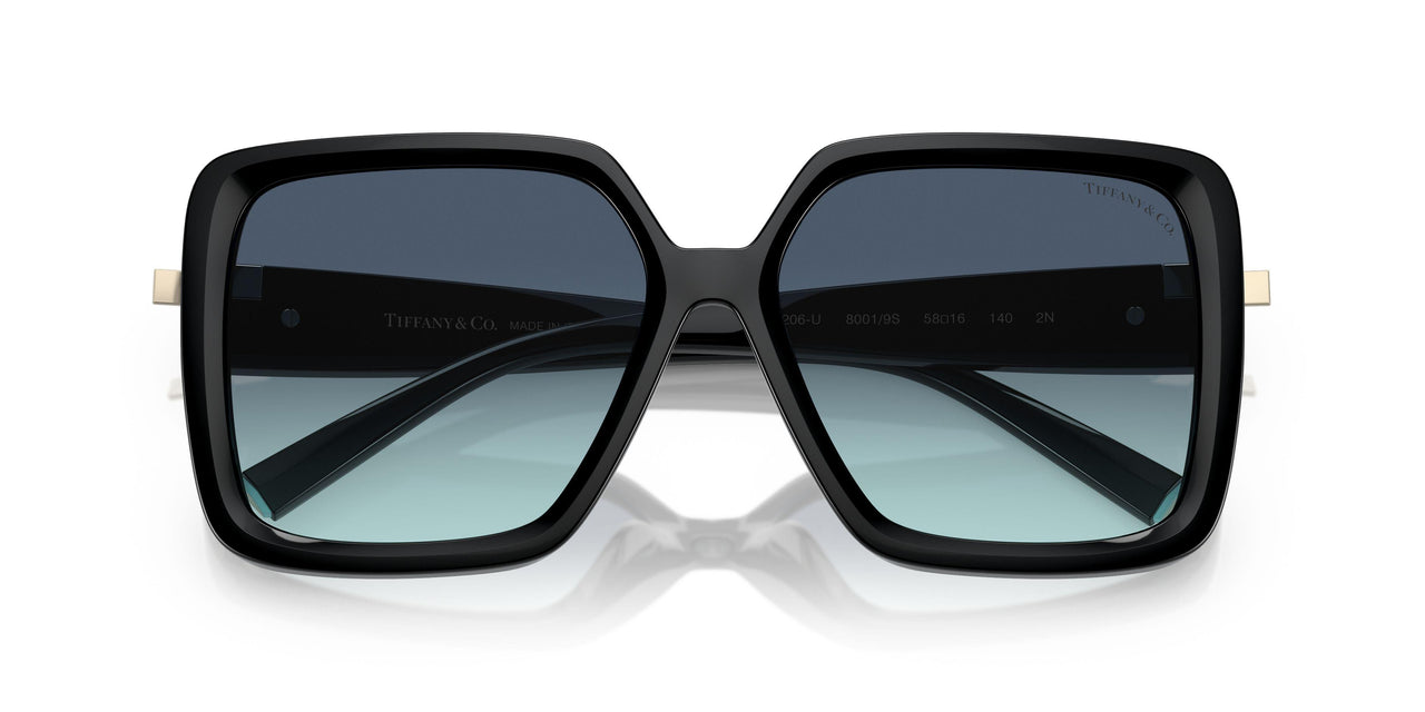 80019S - Black - Azure Gradient Blue