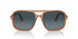 1213S3 - Brown - Light Blue Gradient Dark Blue