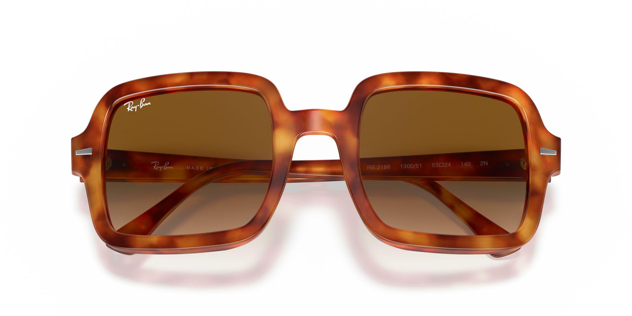 130051 - Red - Clear Gradient Brown