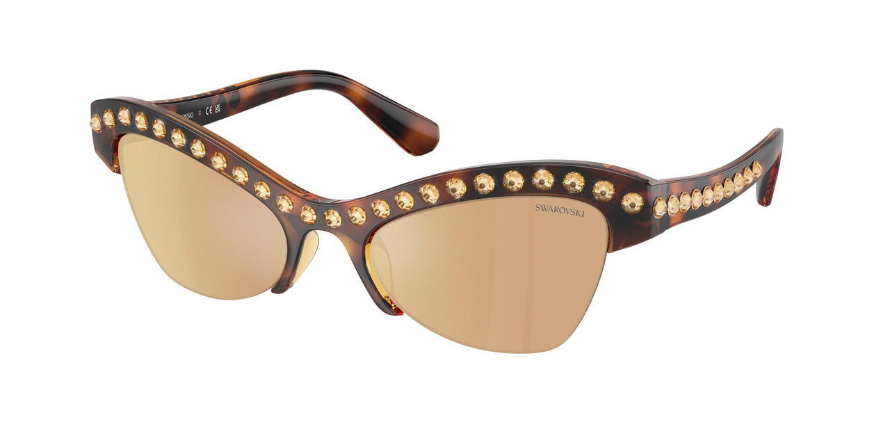 100271 - Tortoise - Dark Brown Mirror Rose Gold