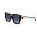 52W - Acetate Shiny Havana - Blue Gradient